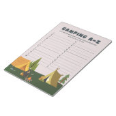 Bloc-note Outdoor Adventure Camping A-Z Explorer Jeu (Incliné)