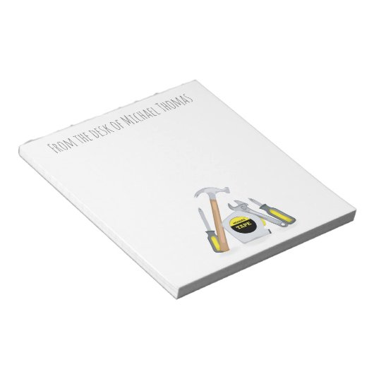 Bloc-note Outils simples modernes minimes Whimsical Funny (Incliné)