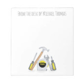 Bloc-note Outils simples modernes minimes Whimsical Funny (Devant)
