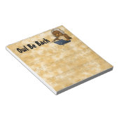 Bloc-note Owl Be Bach (Incliné)