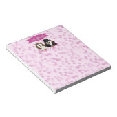 Bloc-note owl couple - enregistrer la date (Incliné)