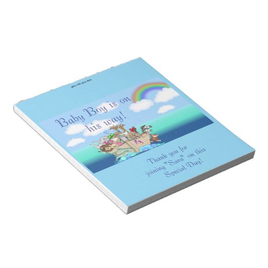 Bloc-note Pack de 50 Noahs Ark Bar Wrapper Party Favor (Incliné)