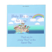 Bloc-note Pack de 50 Noahs Ark Bar Wrapper Party Favor (Devant)