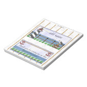 Bloc-note Pack de Nautical Party Candy Bar Wrapper Favoriser (Tourné)