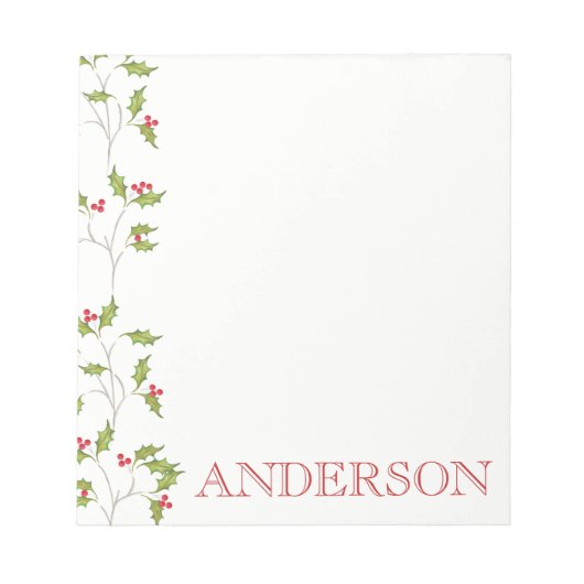 Bloc-note Pad à note Holly (Devant)