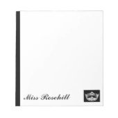 Bloc-note Pad de note de concours (Devant)