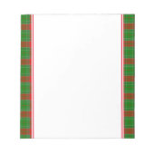 Bloc-note Pad de note de congé (Devant)