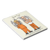 Bloc-note Pad de note de Trumper anti-émeute (Incliné)