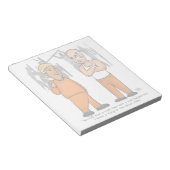 Bloc-note Pad de note de Trumper anti-émeute (Incliné)