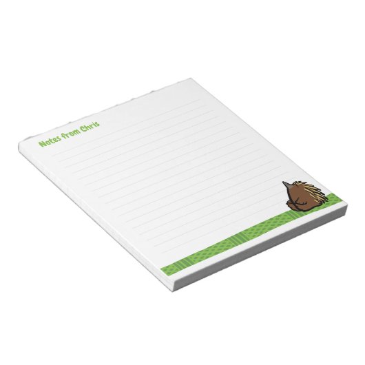 Bloc-note Pad de note Echidna (Incliné)