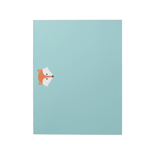 Bloc-note Pad de note Fox (Tourné)