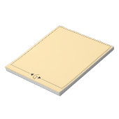 Bloc-note Pad de note initiale (Tourné)