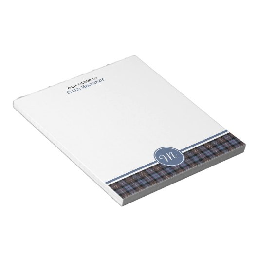 Bloc-note Pad de note pour le tarogramme Patiné Mackenzie Cl (Incliné)