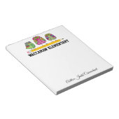 Bloc-note Pad de note scolaire petit (Incliné)