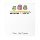 Bloc-note Pad de note scolaire petit (Devant)