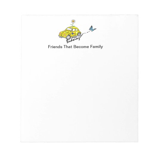 Bloc-note Pad de notes amis (Devant)