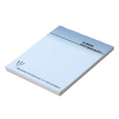 Bloc-note Pad de notes professionnelles du psychologue scola (Tourné)