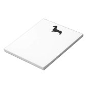 Bloc-note Pad note Dachshund (Tourné)