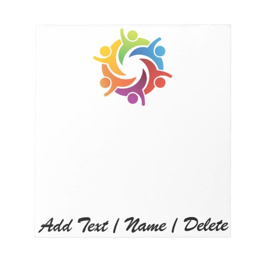 Bloc-note Pad TEAMWORK - SRF (Devant)