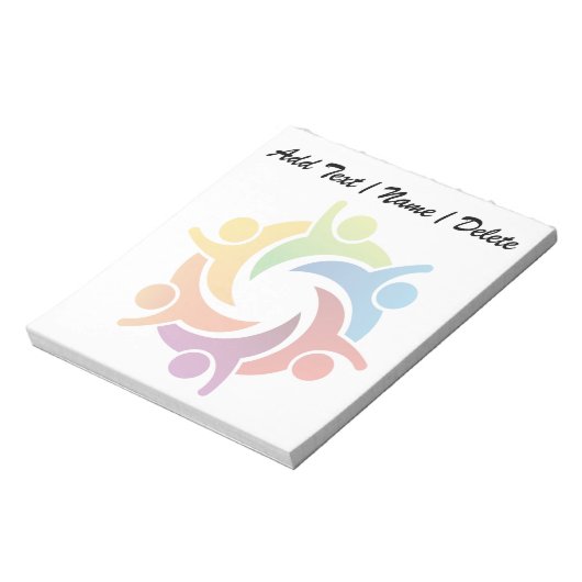 Bloc-note Pad TEAMWORK - Version légère SRF (Tourné)