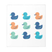 Bloc-note Pagaie mûre de canards Art II (Devant)