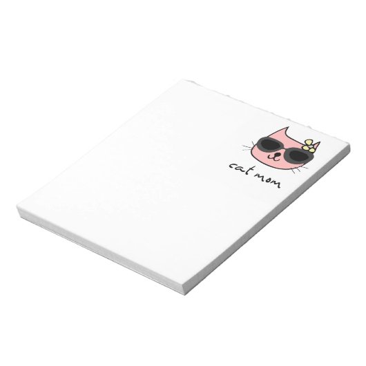 BLOC-NOTE PAGE DE NOTE COUPE DE MOM CAT (Tourné)