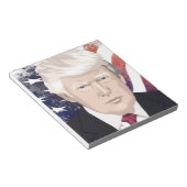 BLOC-NOTE PAGE DE NOTES TRUMP (Incliné)
