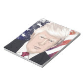 BLOC-NOTE PAGE DE NOTES TRUMP (Tourné)