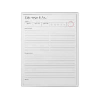 Page de recette avec classement étoile