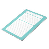 Bloc-note Page de recette avec option Couleur (Incliné)