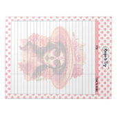 Bloc-note Page de recette du crâne de sucre (Devant)