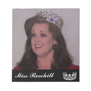 Bloc-note Pageant Crown Autographe Pad