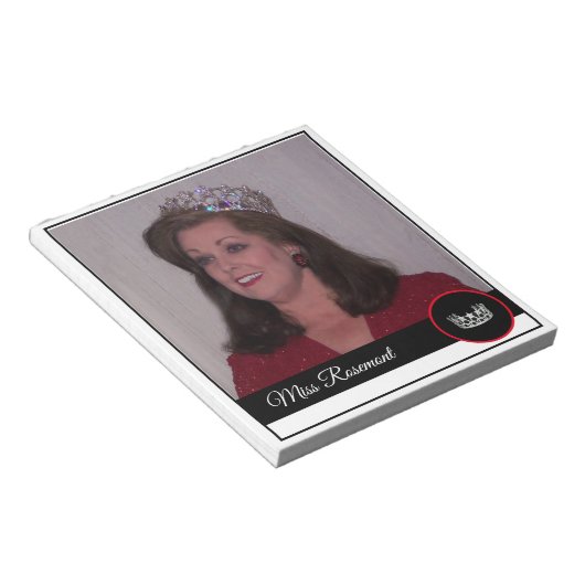 Bloc-note Pageant Crown Autographe Pad (Incliné)