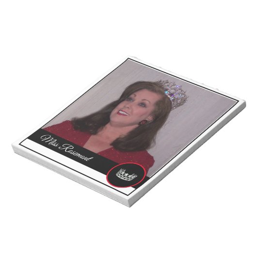 Bloc-note Pageant Crown Autographe Pad (Tourné)