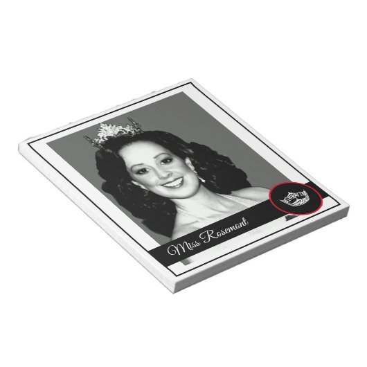 Bloc-note Pageant Crown Autographe Pad (Incliné)