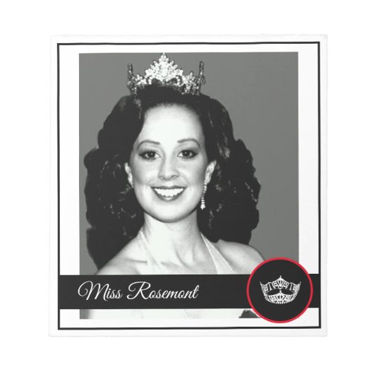 Bloc-note Pageant Crown Autographe Pad (Devant)