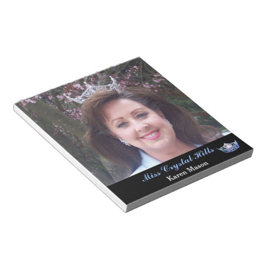 Bloc-note Pageant Crown Autographe Pad (Incliné)