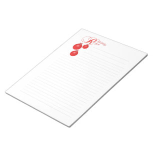 Bloc-note Pages accessoires de classeur de recettes de fêtes