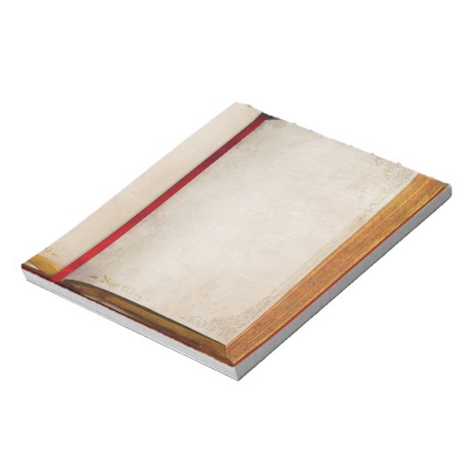 Bloc-note Pages de livres anciens (Tourné)