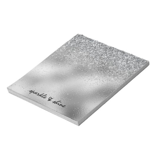 Bloc-note Paillette d'Argent (Tourné)