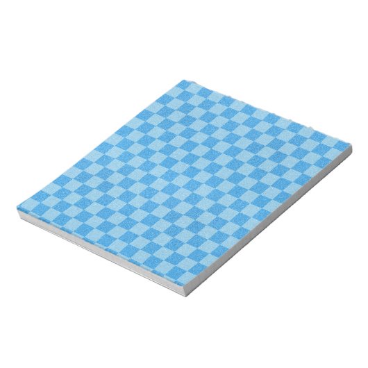Bloc-note Paillettes Vérificateur Bleu (Tourné)