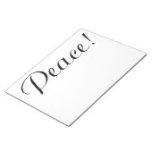 BLOC-NOTE PAIX (Incliné)