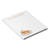 Bloc-note Paix Amour & Tarte à la Citrouille (Incliné)