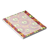 Bloc-note Paix colorée (Incliné)