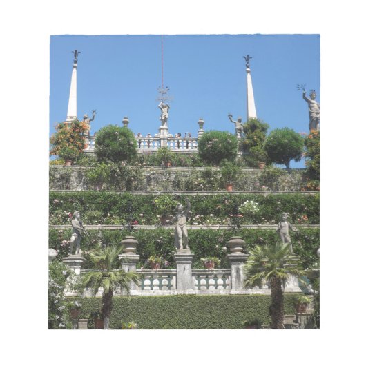 Bloc-note Palais Borromeo à Stresa, Italie (Devant)