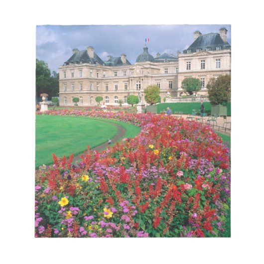 Bloc-note Palais du Luxembourg à Paris, France. (Devant)