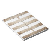Bloc-note Palette en bois (Incliné)