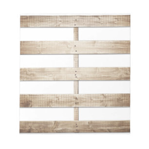 Bloc-note Palette en bois