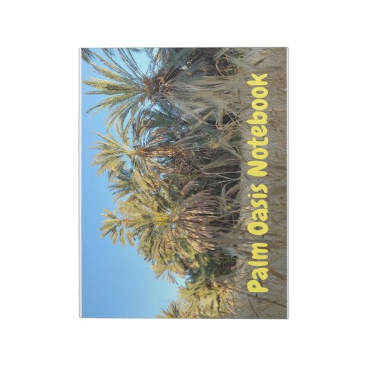 Bloc-note Palm trees oasis notebook (Tourné)