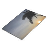 Bloc-note palmier couché de soleil (Incliné)